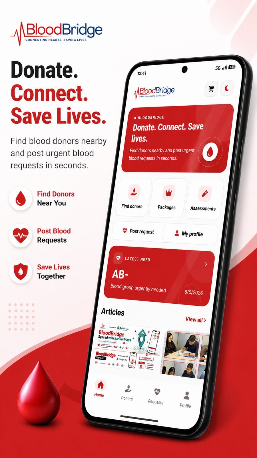 BloodBridge app